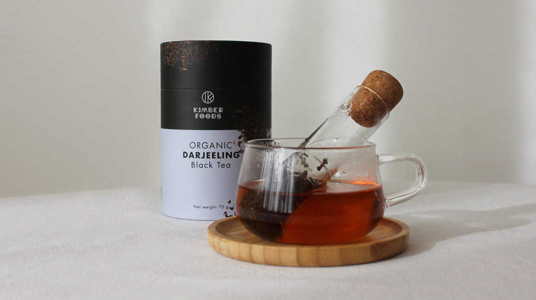 Darjeeling te sort te fra Indien