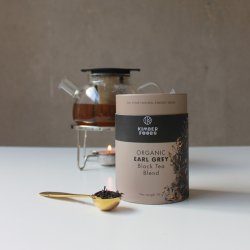 Tekande i glas med bambus lg 680 ml, Annie 