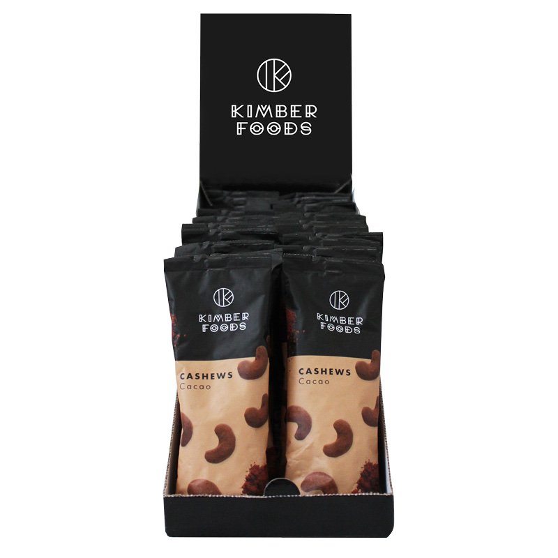 Kimber Foods CASHEWS Cacao str. M 24 stk.