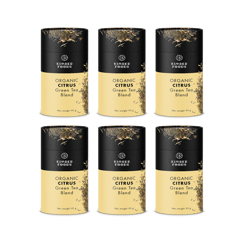 Kimber Foods Citrus Green Tea pakke organic