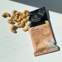 Kimber Foods CASHEWS Himalayan Salt 48 stk str. S