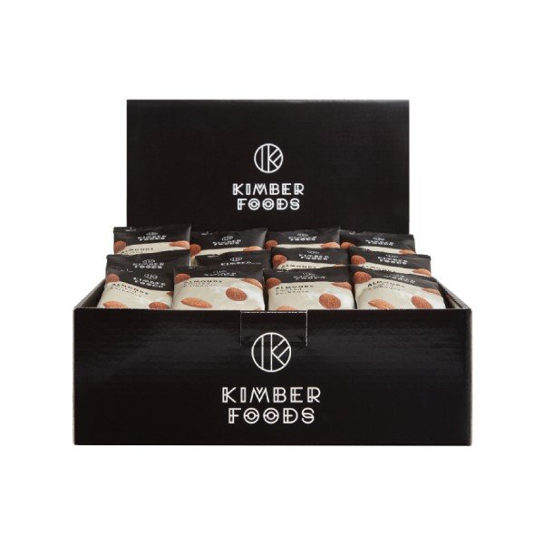 Kimber Foods ALMONDS Smoked Barbeque 48 stk str. S