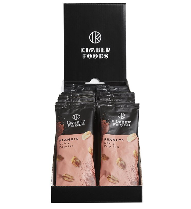 Stop madspild med PEANUTS Spicy Paprika (24 stk) str. M