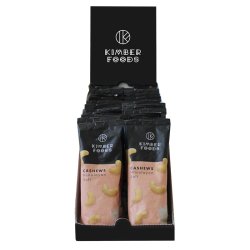 Kimber Foods CASHEWS Himalayan Salt str. M 24 stk.