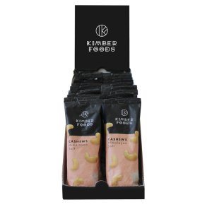 Kimber Foods CASHEWS Himalayan Salt str. M 24 stk.