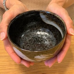 Unik sortbl Matcha teskl 