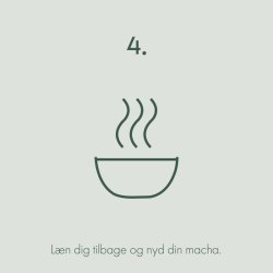 Matcha Postkort - hvordan laver jeg matcha