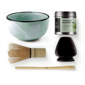 Matcha st med japansk KOLOGISK MATCHA No. 3,  grn matcha teskl