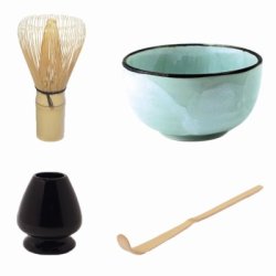 Alt matcha udstyr - mintgrn teskl